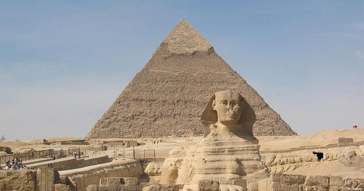 Kairo - Gizeh: Cheops Pyramide
