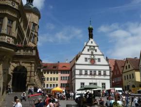 Rothenburg: Marktplatz