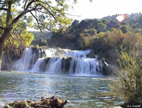 Rundreisen in Kroatien: Krka Wasserfälle