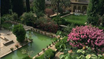 Gartenanlage der Alhambra
