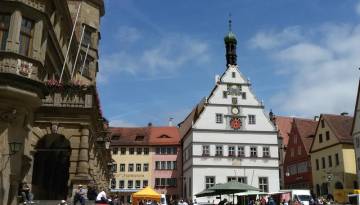 Rothenburg: Marktplatz