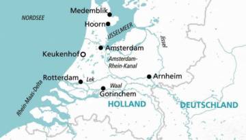 MS Antonia - Rhein: Hollands Höhepunkte