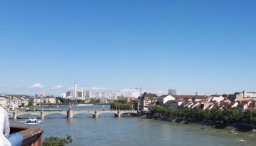 Basel: Rheinpanorama