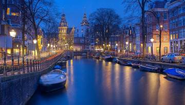 winterliches Amsterdam