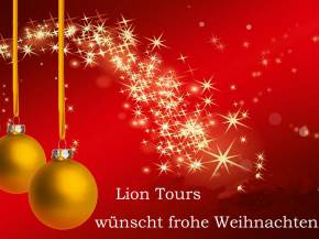 Weihnachtsgruß von Lion Tours