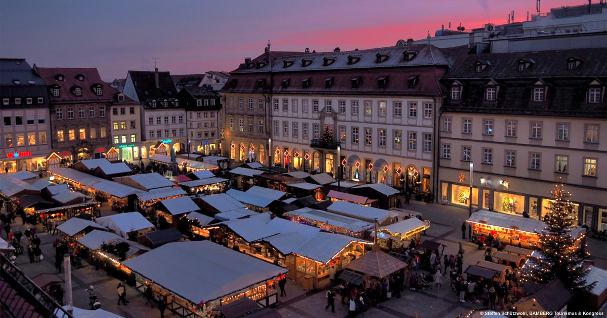 Bamberger Weihnachtsmarkt am Maxplatz