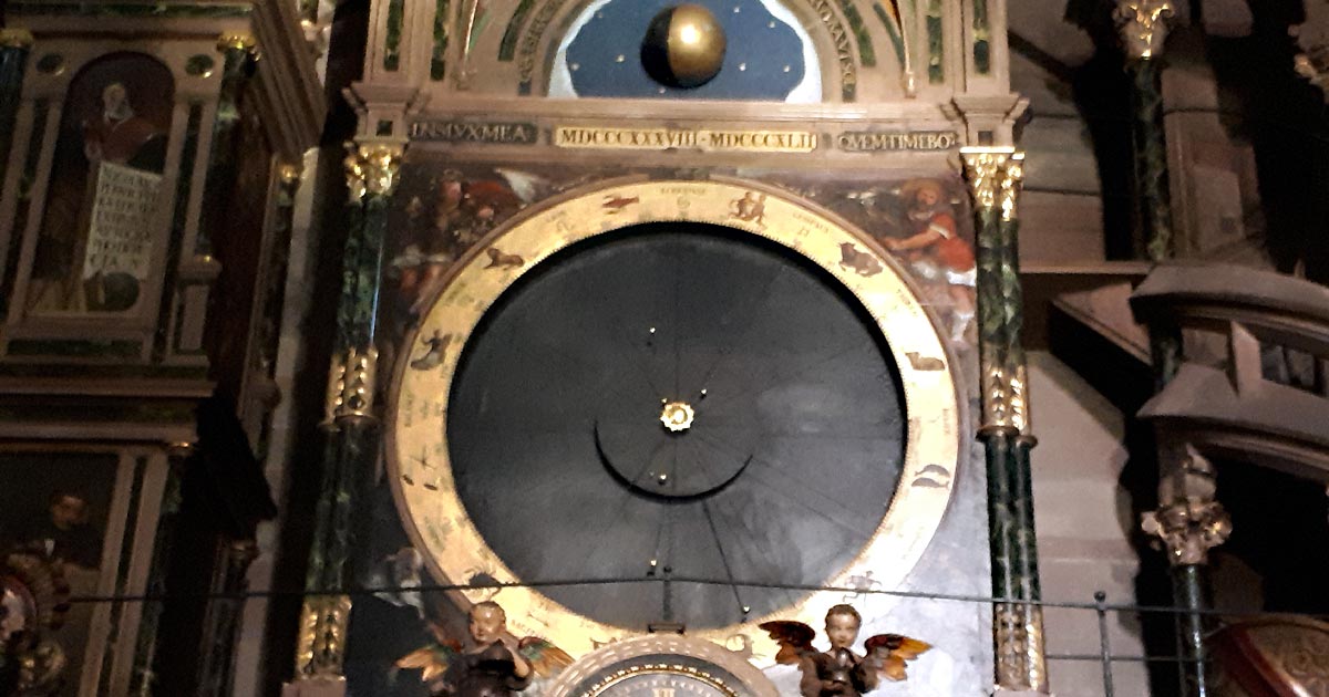 Straßburger Münster: astronomische Uhr
