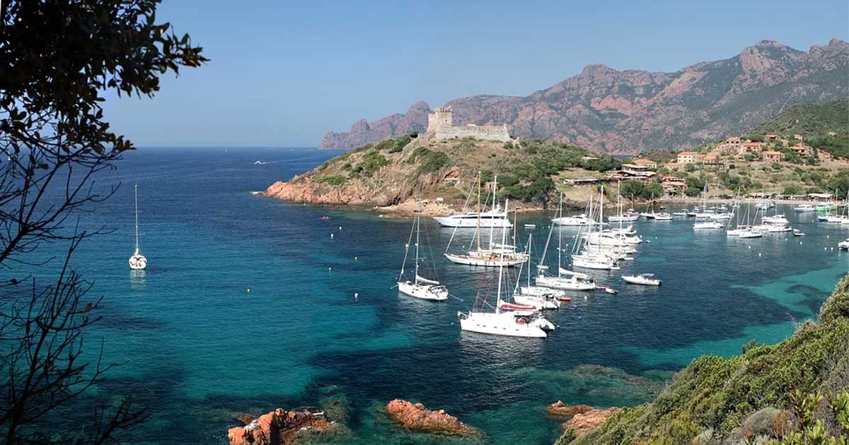 Korsika: Mittelmeer