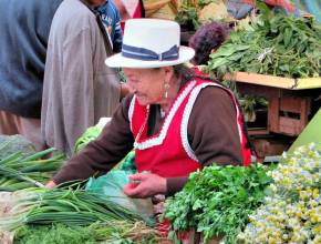 Ecuador: Indegena Markt