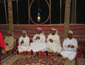 Beduinen im Oman