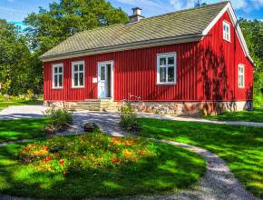 typisches Haus in Schweden