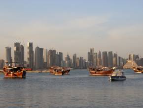 Katar: Skyline von Doha