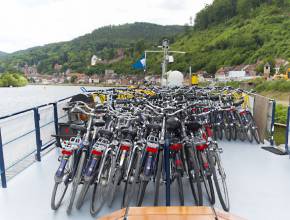 Flusskreuzfahrten per Rad & Schiff: Räder an Bord von MS Allure