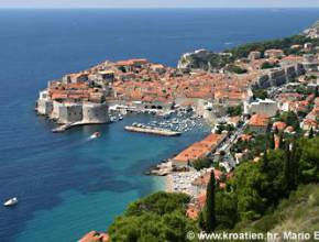 Kreuzfahrten im östlichen Mittelmeer: Altstadt von Dubrovnik, Kroatien
