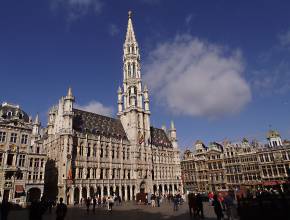 Radurlaub in Belgien: Grand Place in Brüssel