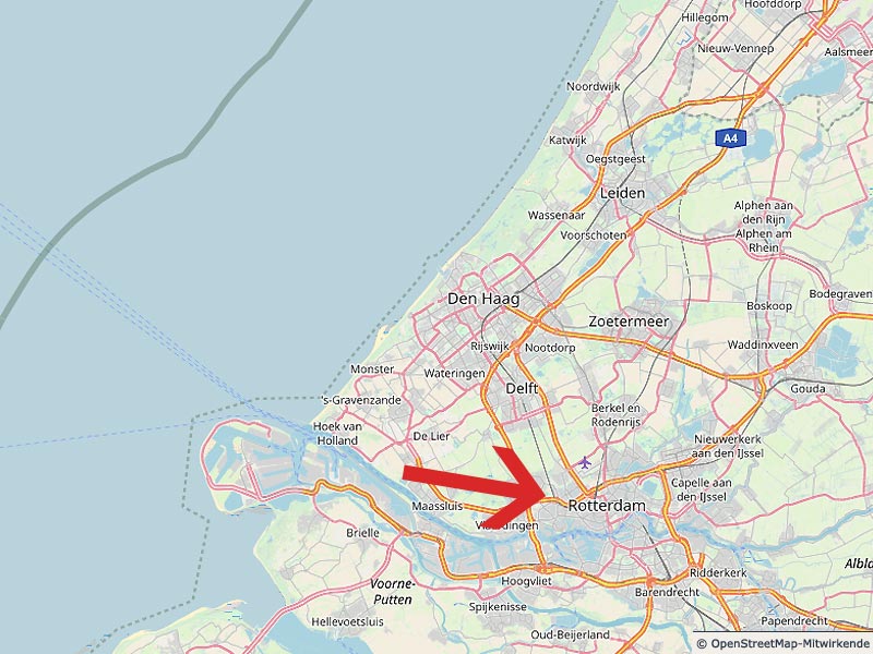 Antwerpen Hafen Karte