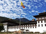 Buhutan: Klosteranlage Trashi Chhoe Dzong