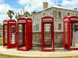 Telefonzellen auf Bermuda