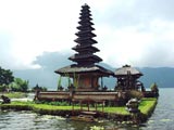 Bali: Bratan See - Pura Ulun Danu Tempel