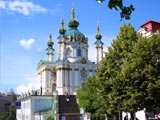 Kiew: St.-Andreas-Kirche
