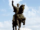 Taschkent: Reiterstatue Timur