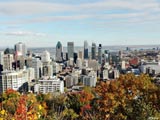 Blick auf Montreal vom Mont Royal