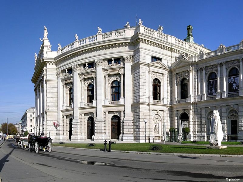 Ringstraße in Wien: Burgtheater