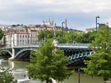 Lyon: Brücke über die Rhone