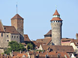 Panorama Kaiserburg Nürnberg