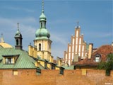 Warschau: Blick auf die Fassade der Katedra sw. Jana