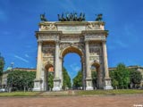 Mailand: Arco della Pace (Friedensbogen)