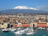 Blick auf Catania und den Ätna