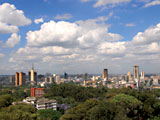 Blick auf Nairobi