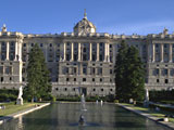 Palacio Real - rückwärtiger Flügel