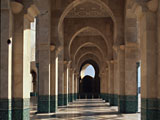 Moschee Hassan II Arkaden