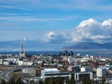 Perlan: Ausblick auf Reykjavik