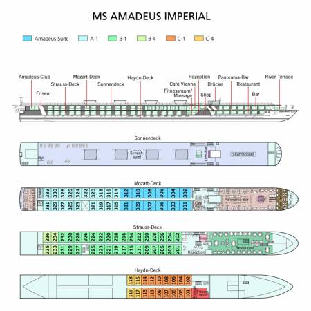 MS Amadeus Imperial Deckplan
