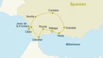 Kontrastreiches Andalusien - Rundreise