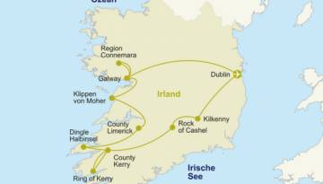 Irland Rundreise - die grüne Insel