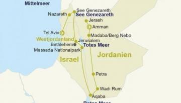 Jordanien & Israel Rundreise