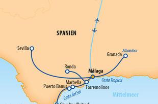 Spanien Rundreise: Höhepunkte Andalusiens