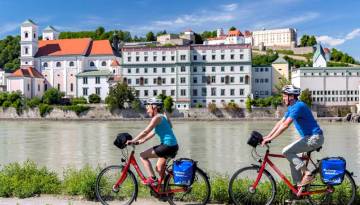 Donauradweg: Passau