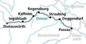 Radreise: Die Bayerische Donau