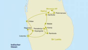 Sri Lanka Rundreise: Kultur- und Naturparadies