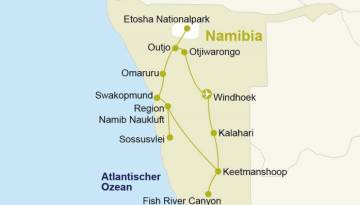 Namibia Rundreise: Perle am Atlantik