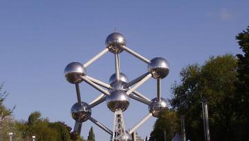 Belgien: Atomium in Brüssel