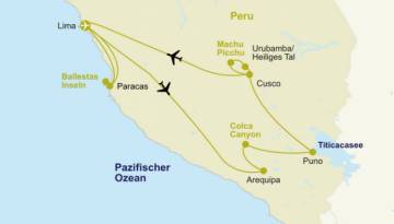 Peru Rundreisen: Höhepunkte des Inkareichs