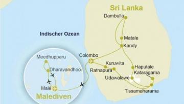 Sri Lanka & Malediven Rundreise