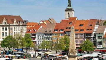 Erfurt: Altstadt - Domplatz