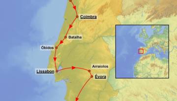 Route: Portugiesische Höhepunkte